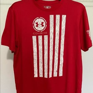 Under Armour heat gear combine shirt size M